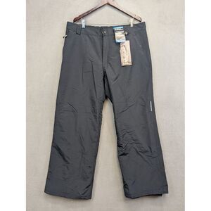 Mens XL Obermeyer Ski Pants Keystone Pant Snow Insulated Black Waterproof New